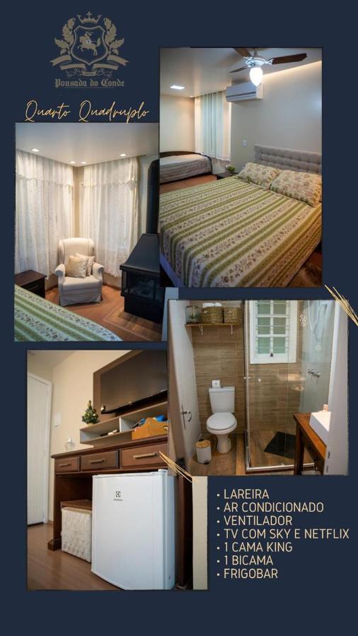 Hotel Pousada Do Conde カネラ エクステリア 写真